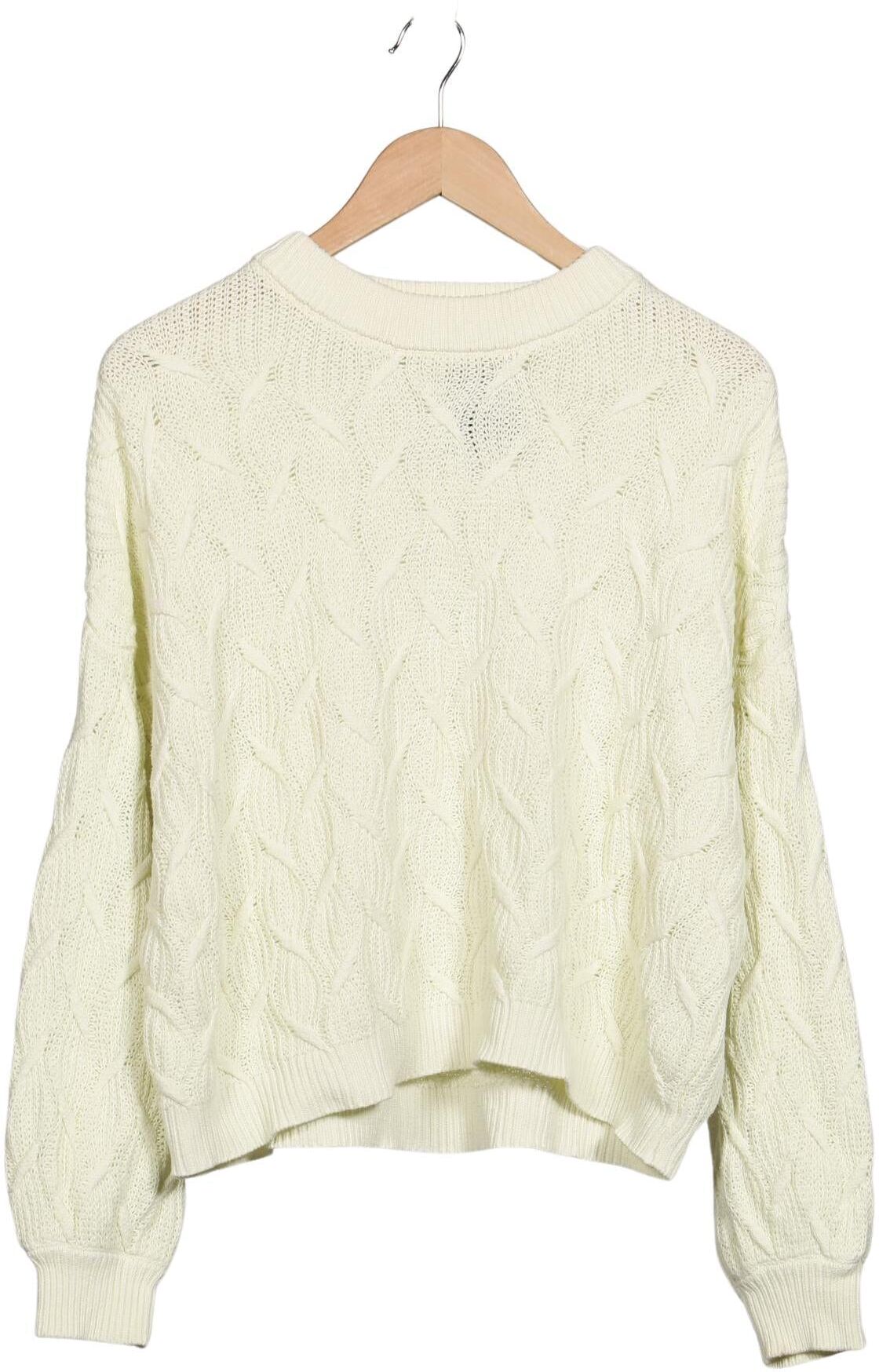 Soaked in Luxury Damen Pullover, Cremeweiß, Gr. L, Baumwolle - Second Hand