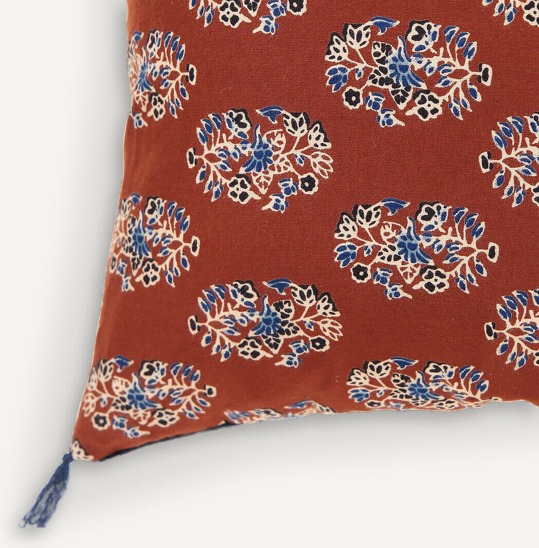 AM.PM Housse de coussin en velours Lasya