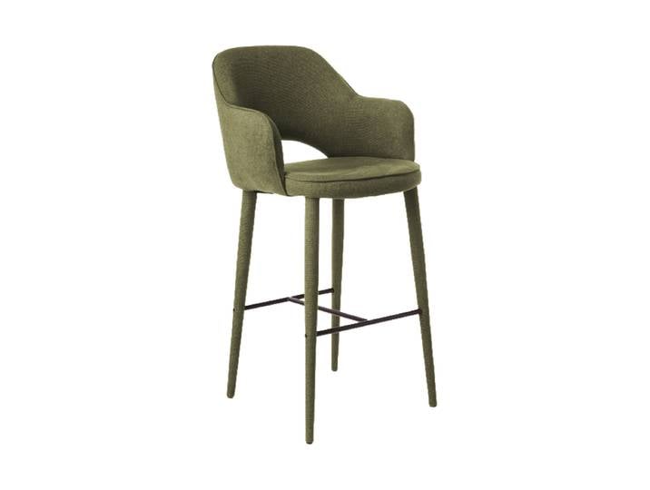 Design Barstuhl mit Armlehnen „Cosy“ Grün Pols Potten