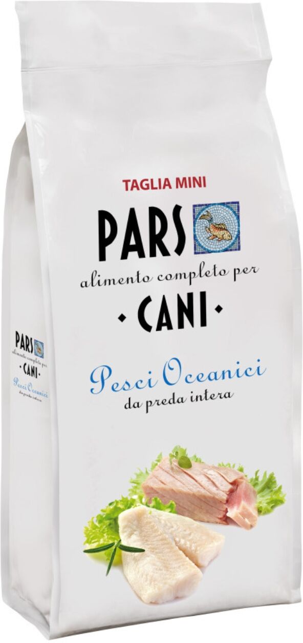 Pars Crocchette Pesci Oceanici MINI da Preda Intera per Cani di Piccola Taglia