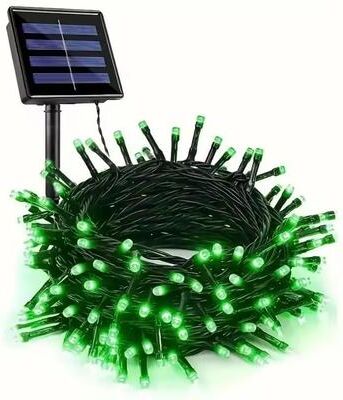 Inspired Living SolarGlow Green Solar String Lights Waterproof Outdoor Decoration For Garden, Patio & Parties 7m 50led