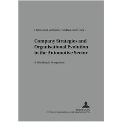 Company Strategies and Organisational Evolution in the Automotive Sector: A Worldwide Perspective, Fachbücher von Francesco Garibaldo, Andrea Bardi