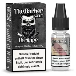 Heritage The Barber NicSalt 20mg 10ml Liquid by Kapka’s Flava