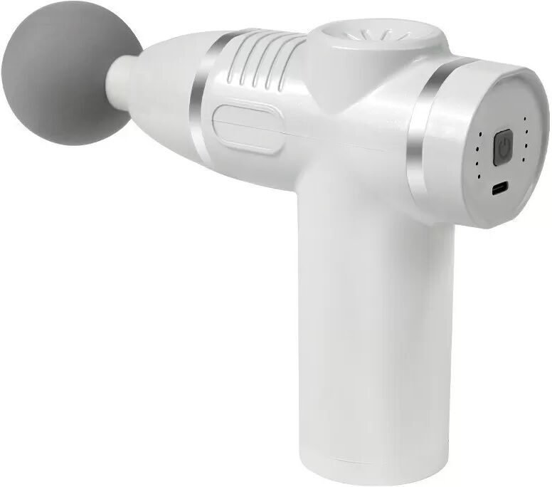 INF 32-Gang Mini Faszienpistole: Wiederaufladbares LCD Muskelmassagegerät für Tiefengewebs-Perkussion Weiß