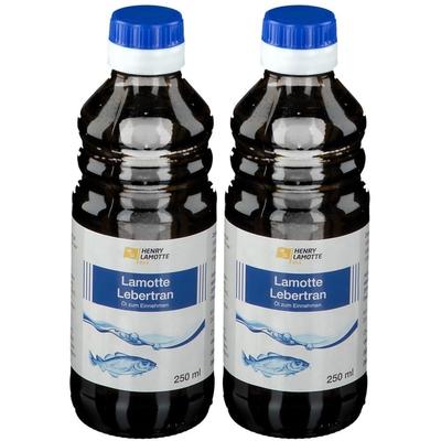 Lamotte Lebertran Öl zum Einnehmen x2 2x250 ml Flüssigkeit