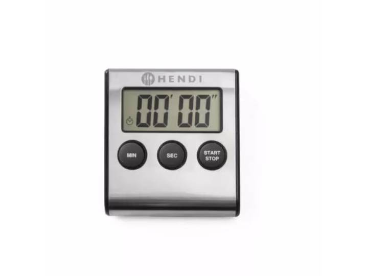 Hendi Timer 65x70x17mm – Diverse Gastro Küchenutensilien – silber