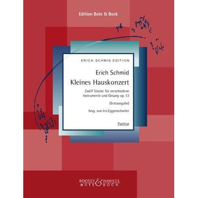 Kleines Hauskonzert - Partitur. -