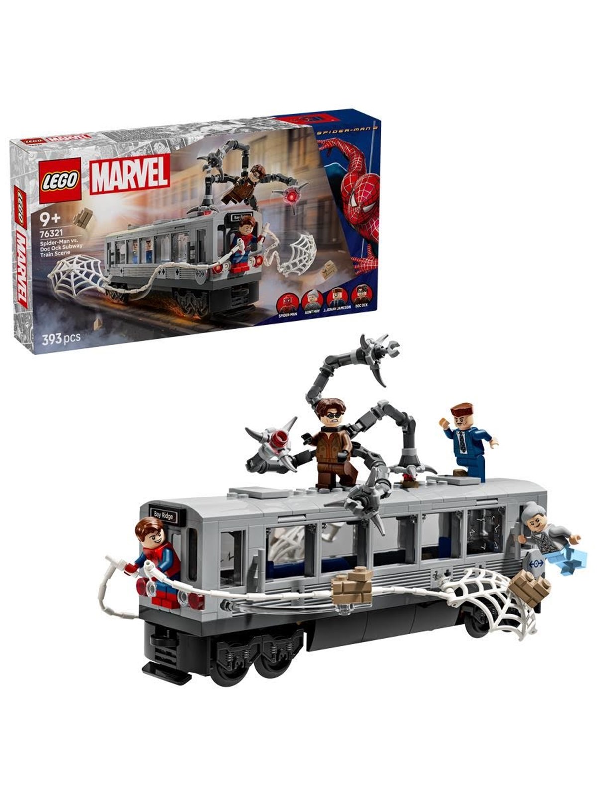 LEGO Super Heroes 76321 Spider-Man vs. Doc Ock: Showdown in der U-Bahn