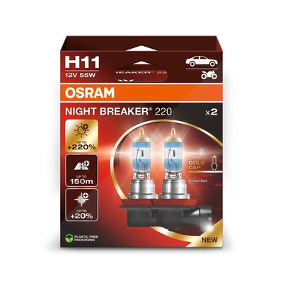 Osram H11 NIGHT BREAKER 220 [Hersteller-Nr. 64211NB220-2HB]