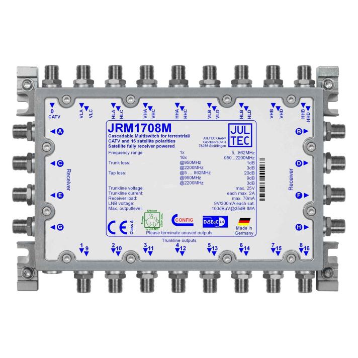 Jultec Multischalter JRM1708M 17 auf 8 Kaskade (Multischalter) (JRM1708M)