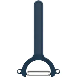 Mepal Chef It Edelstahl Sparschäler aus Polypropylen und mit ergonomischer Form 17 cm navy
