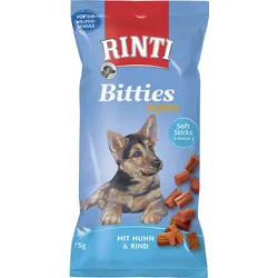 Rinti Extra Bitties Puppy Huhn und Rind 16x75 g