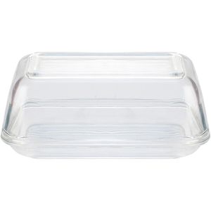 Luminarc Butterdose 114.815, aus Glas, rechteckig, 17 x 10,5 x 7,4 cm, glasklar