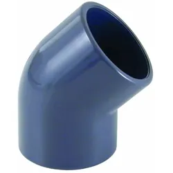 PVC Winkel 45 Grad, PVC Fitting 20mm, PVC-U Muffe, PN16