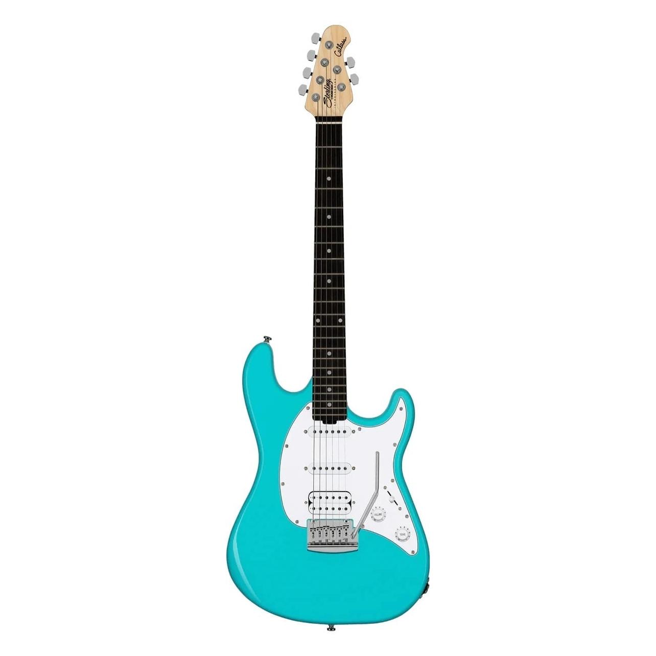 Sterling Cutlass CT20HSS E-Gitarre, Electric Blue (E-Gitarre, Maple, Poplar, Rosewood) (ST-CT20HSS-ELB-A1)