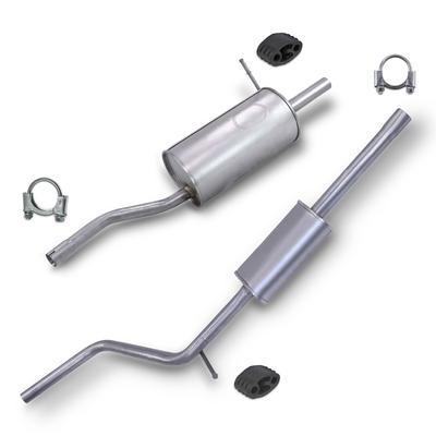 Bestprice Schalldämpfer Set + Montagematerial [Hersteller-Nr. 40279278] für Dacia