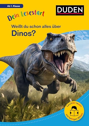 Helen Seeberg - Dein Lesestart: Weißt du schon alles über Dinos? Ab 1. Klasse: Für Kinder ab 6 Jahren (Band 2) (Dein Lesestart – ab Klasse 1) - Preis vom 09.10.2026 07:28:09 h