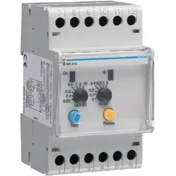 Hager HR510 Fehlerstromschutz-Relais 30mA-10A mit Zeitverzögerung Typ A
