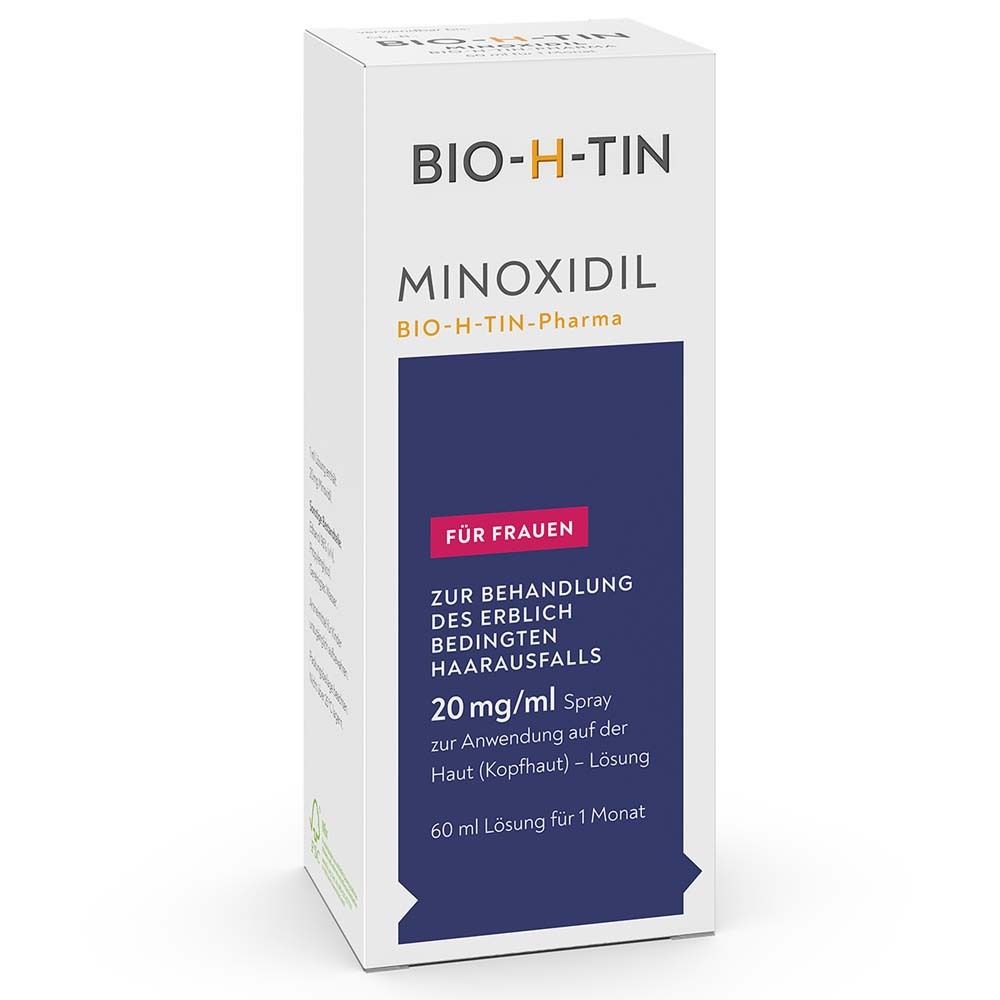 Minoxidil Bio-H-Tin Pharma 20 mg/ml Spray Lsg. 60 ml Lösung