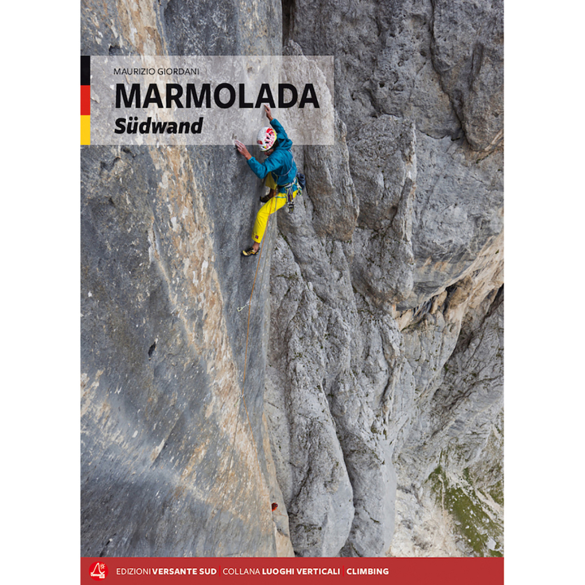 Versante Sud Marmolada Kletterführer Kletterführer Größe deutsch