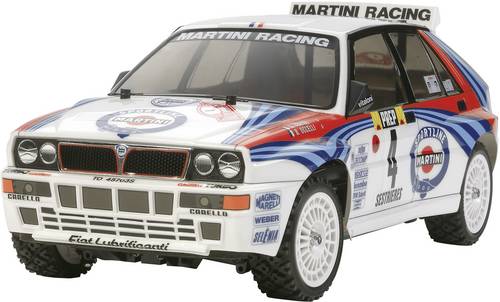 Tamiya TT-02 Lancia Delta HF Integrale Brushed 1:10 RC Modellauto Elektro Straßenmodell Allradantrieb (4WD) Bausatz