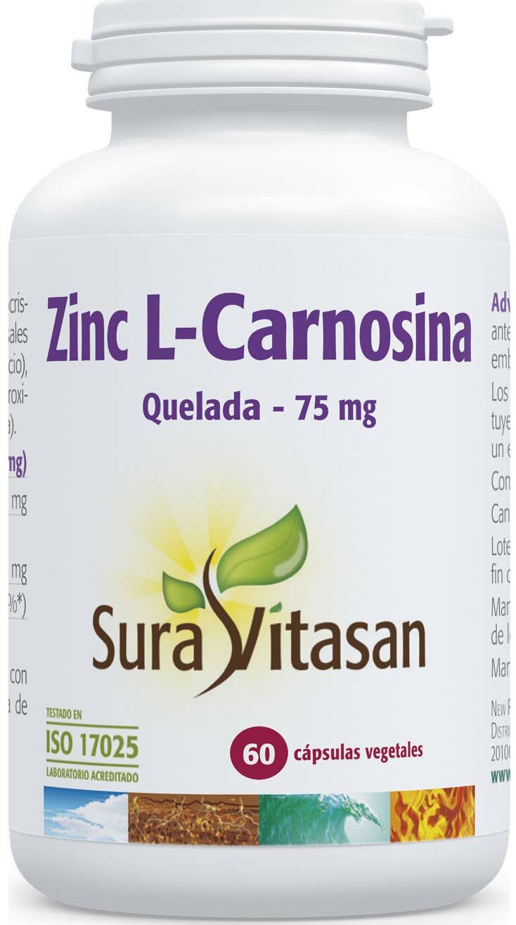 Sura Vitasan Zinc L-Carnosina 60 caps