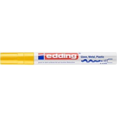 Edding 750 4-750-9-005 Lackmarker Gelb 2 mm, 4 mm