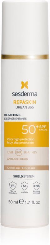 Sesderma Repaskin Urban 365 Bleaching Sonnencreme fürs Gesicht gegen Pigmentflecken 50 ml
