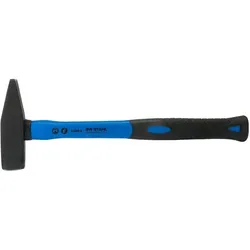 SW-Stahl, Hammer, 50420L Schlosserhammer mit Fiberglas-Stiel 2000g I Hammer mit Gummigriff I Werkzeughammer m (2000 g)