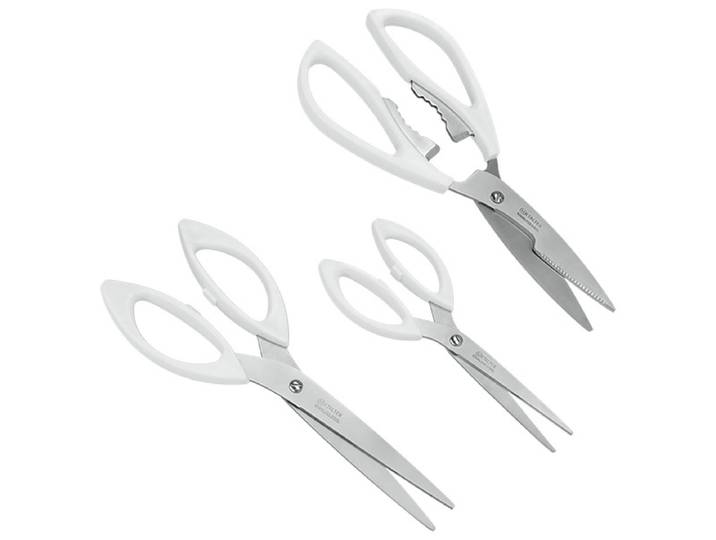 Scheren-Set BRICO Stahl rostfrei weiss
