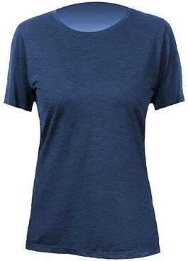 Anetik WSBRZS0 Women's Breeze Tech T-Shirt in Navy Blue Heathered size Small