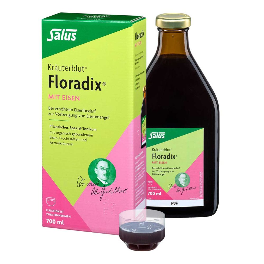 SALUS Pharma GmbH Salus Kräuterblut Floradix mit Eisen 20121154