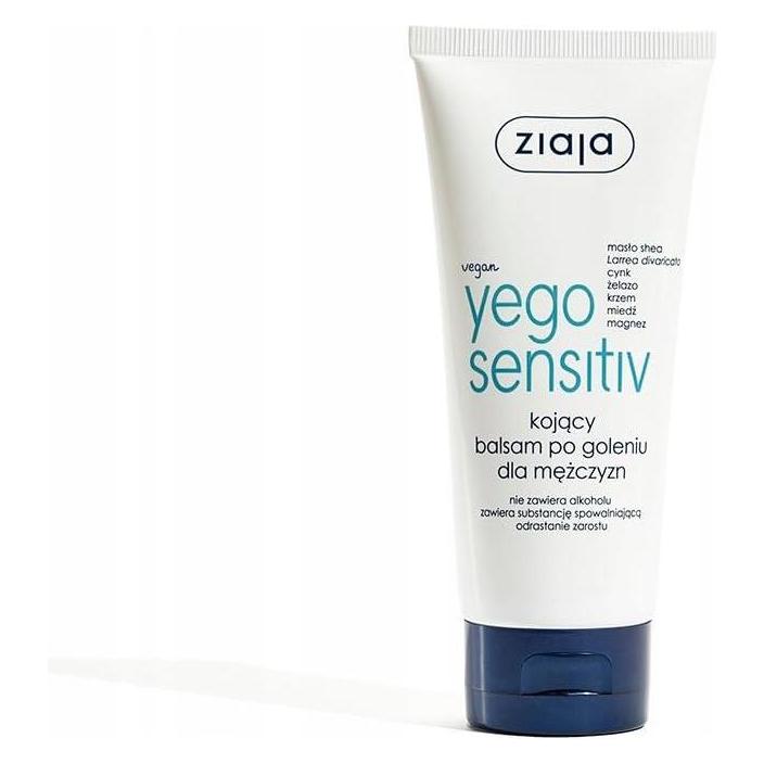 Ziaja Yego Sensitiv Soothing Lotion After Shaving For Men (Aftershave Lotion, 75 ml) (5901887038191)