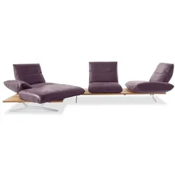 KOINOR Ecksofa Marilyn Leder Amethyst