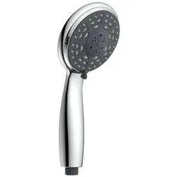 Schütte Handbrause BARI, Duschkopf mit 4 Funktionen, Brause Chrom
