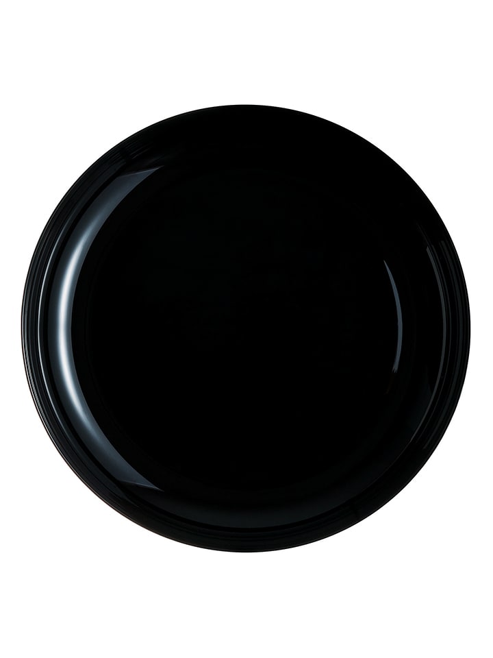 Luminarc Speiseteller "Friend's Time" in Schwarz - Ø 25 cm - onesize