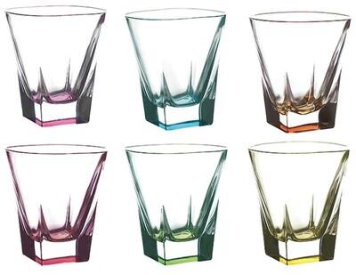 Lorren Home Trend Fusion Multicolor DOF (Set of 6)