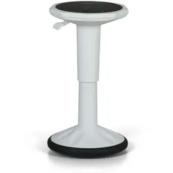 Orthopädischer Bürohocker, Stehhilfe TIC, weiß