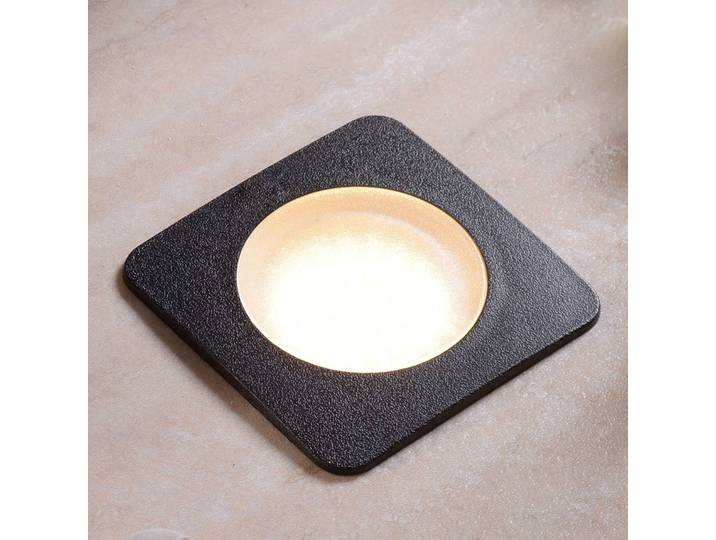 Fumagalli LED-Boden-Einbauleuchte Ceci 120-SQ schwarz CCT CECI, schwarz, Kunststoff, Modern, Einbauleuchte