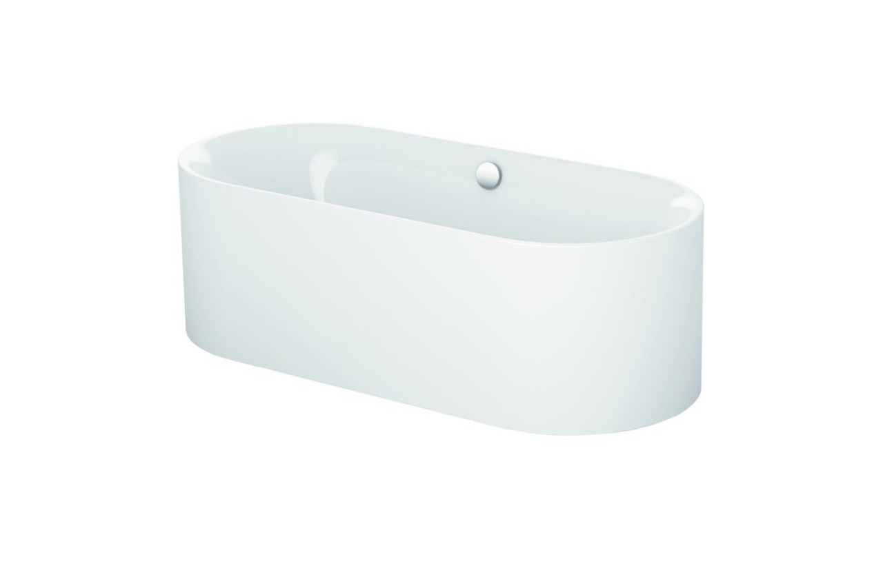 Bette Badewannen Oval Lux Oval Silhouette Schwarz 1700x750x450/575mm, 3465-056CFXXS 3465-056CFXXS