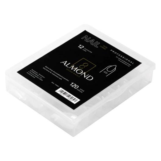 Activeshop Almond Wiederverwendbare Nail Tips (Kunstnägel, Transparent) (57388044)