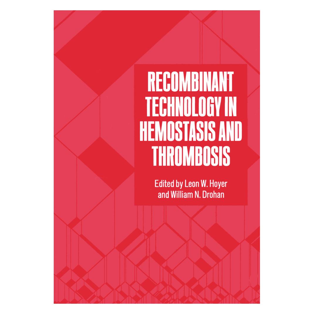 Springer Recombinant Technology in Hemostasis and Thrombosis (Englisch, Softcover, Leon W. Hoyer, W. N. Drohan) (55519406)