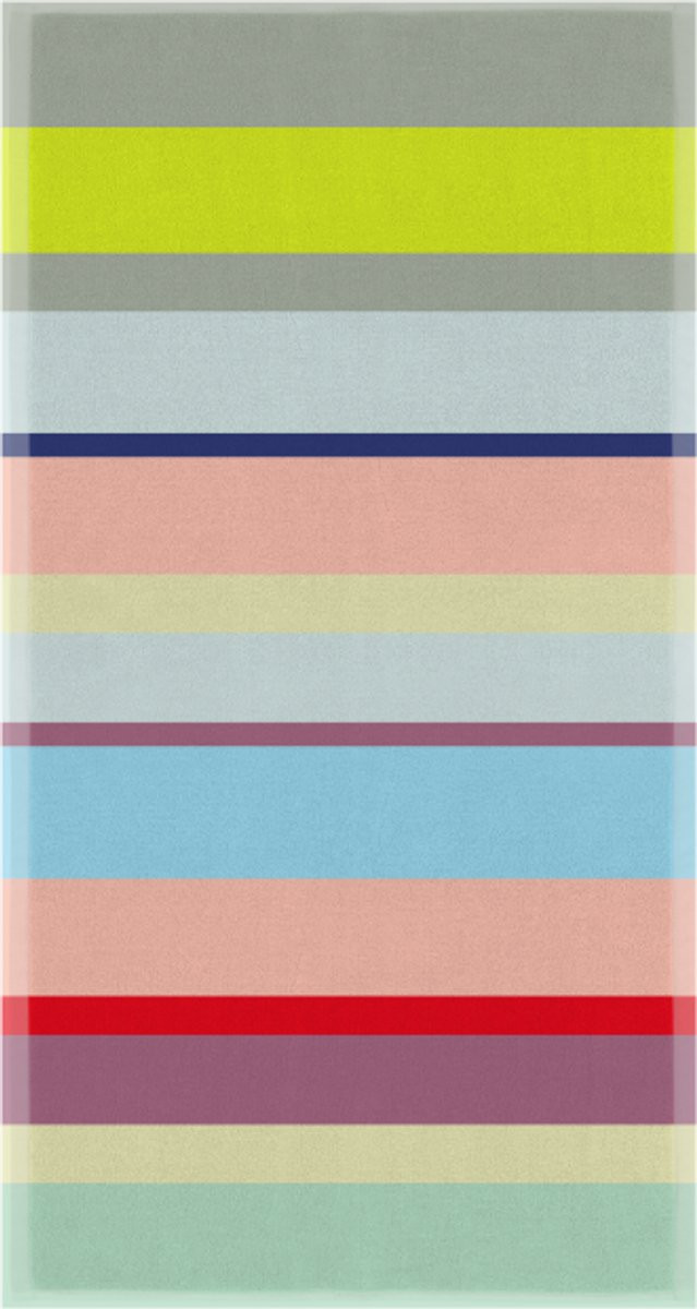Remember Nizza Handdoek Katoen Multi color 50 x 100 cm