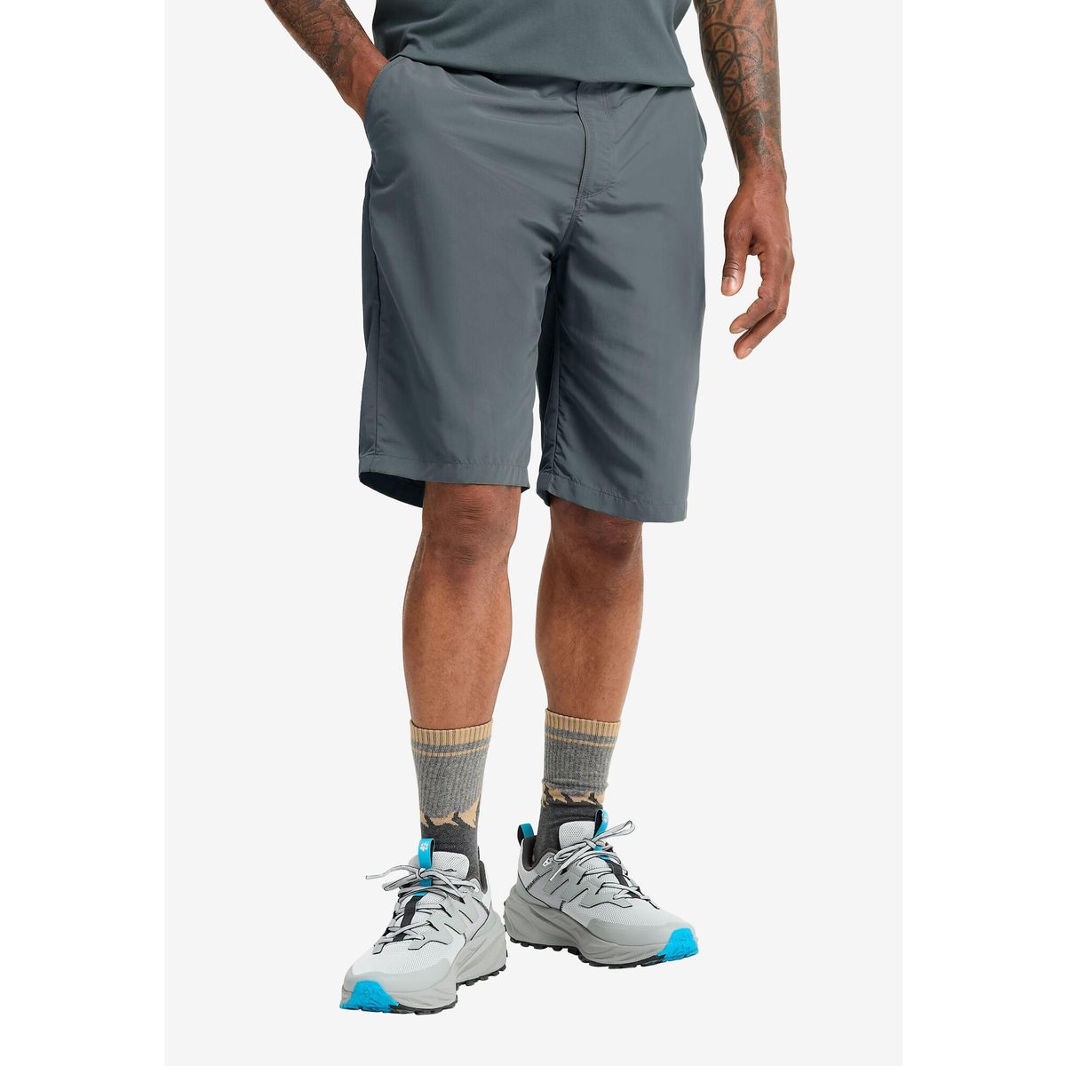 Jack Wolfskin Duneland Shorts M grey odessa (F0303) 56 A65926_F0303_A41