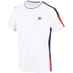 FILA Herren Shirt T-Shirt Gabriel, Größe 54 in Weiß Weiß