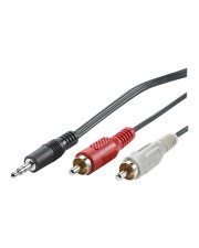 VALUE Secomp Audiokabel RCA M bis Stereo Mini-Klinkenstecker M 1.5 m (11.99.4341)