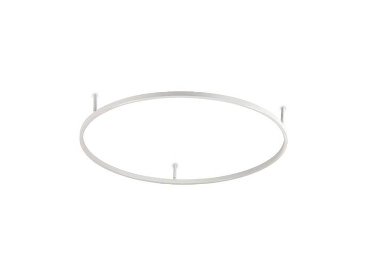 IDEAL LUX LED Deckenlampe Oracle Slim, weiß / opal, für Wohn- / Esszimmer, Aluminium, Modern, LED Deckenleuchte