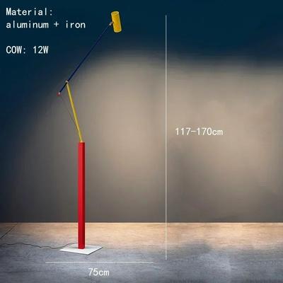 Uplift Treasures Nordic Colorful Adjustable Floor Lamp style A warm White uk Plug