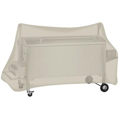 Grill-Schutzhülle TEPRO "Universal", beige, B:209cm H:76cm L:69cm, Polyester, Planen, für Spanferkel-, Lamm- und Hähnchengrill