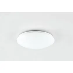 EVN Profi LED Anbauleuchte für Trppenhäuser und feuchte Umgebungen rund weiß IP44 18W 3000K warmweißes Licht